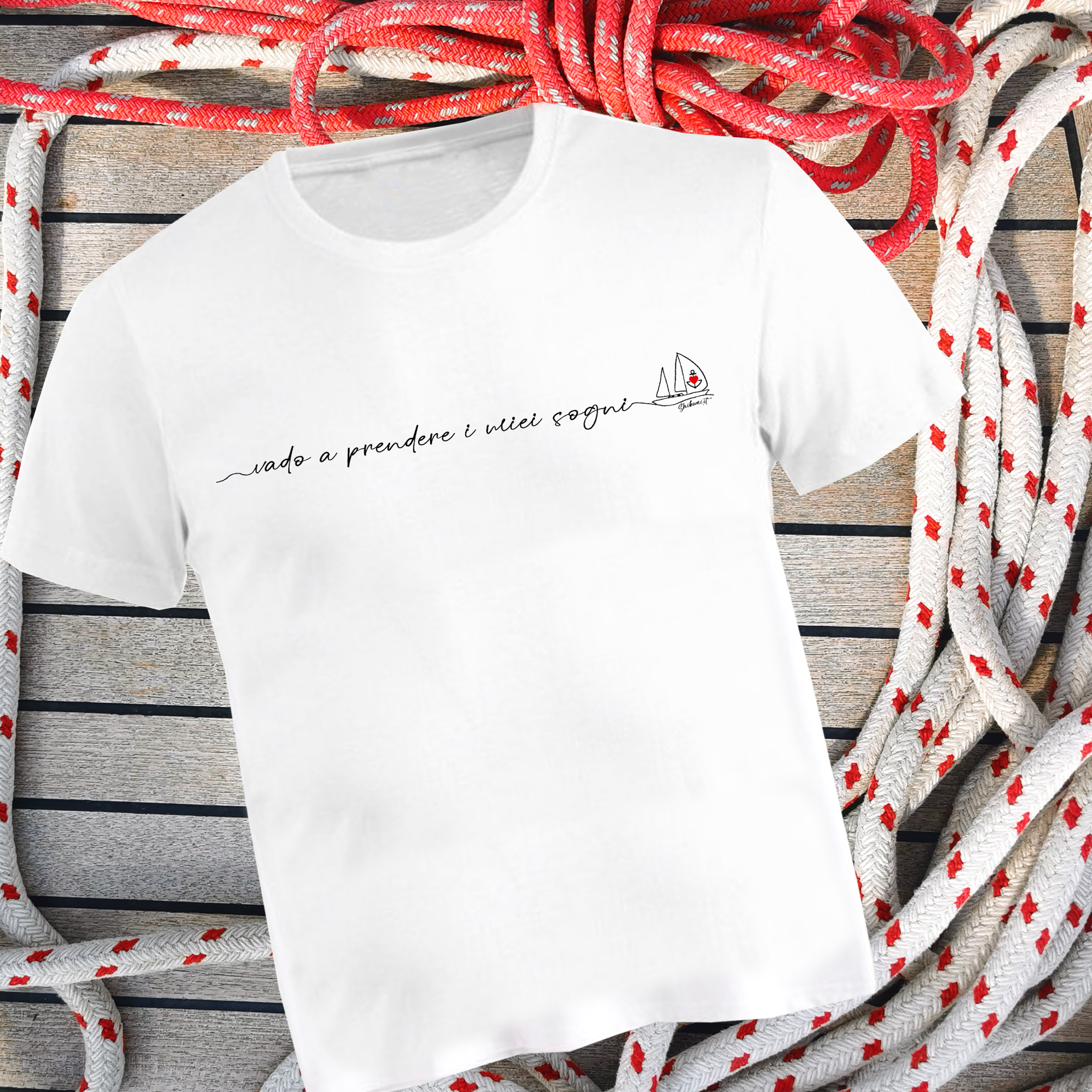 ambiente maglietta corsivo